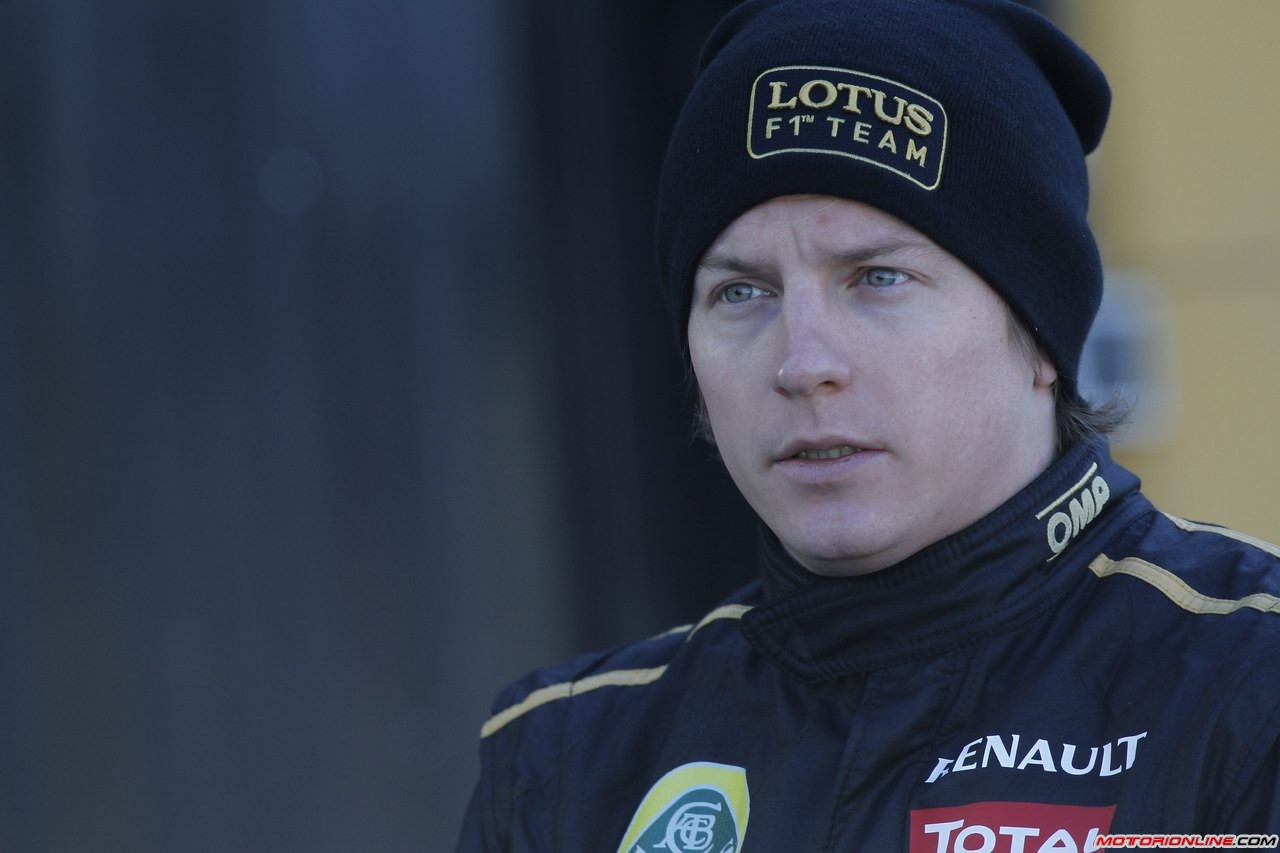 Raikkonen Test Valencia